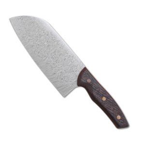 Santoku Knife Pattern Blade 7″ DC-034