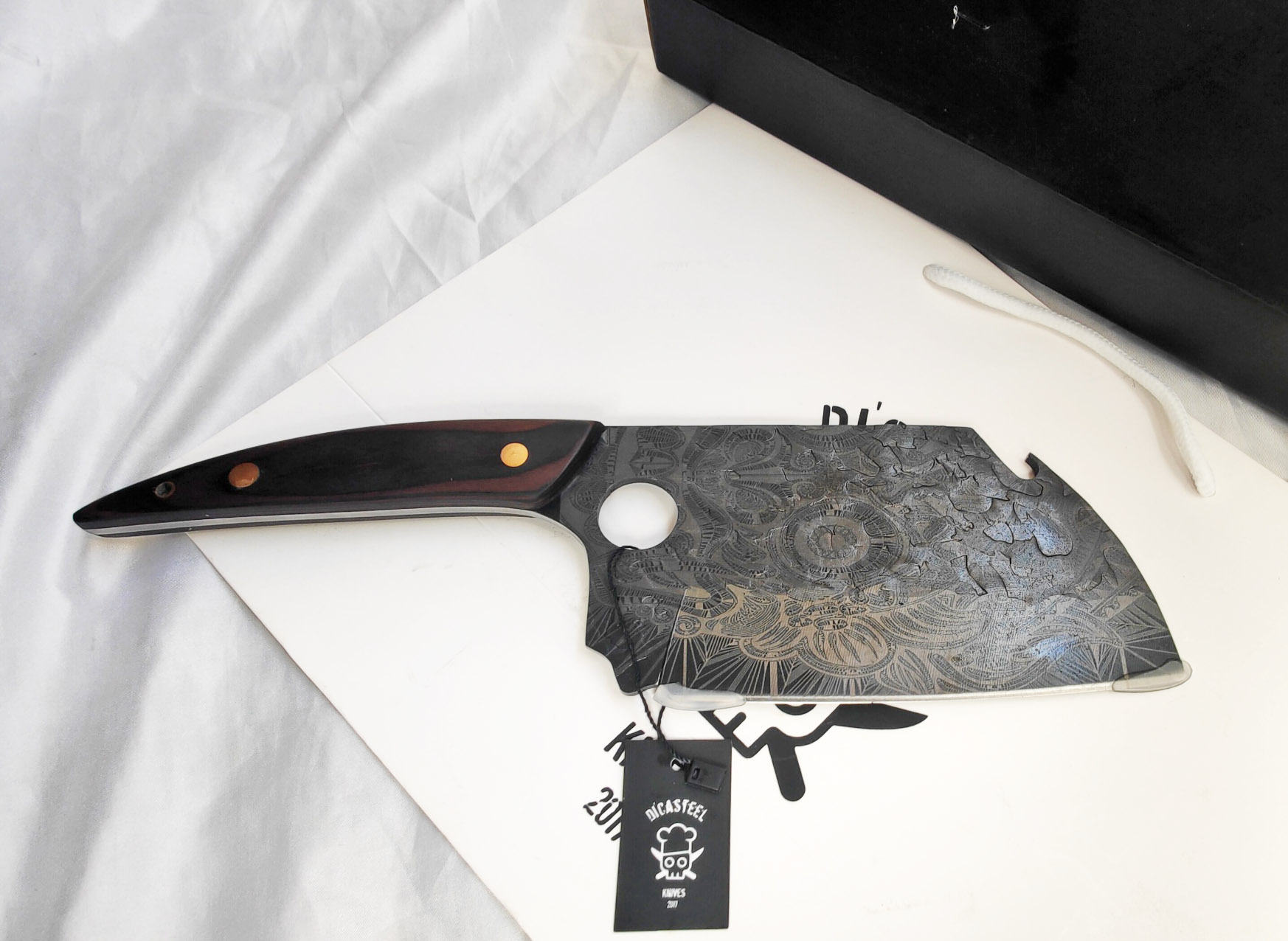 Cleaver Knife Maori Design 