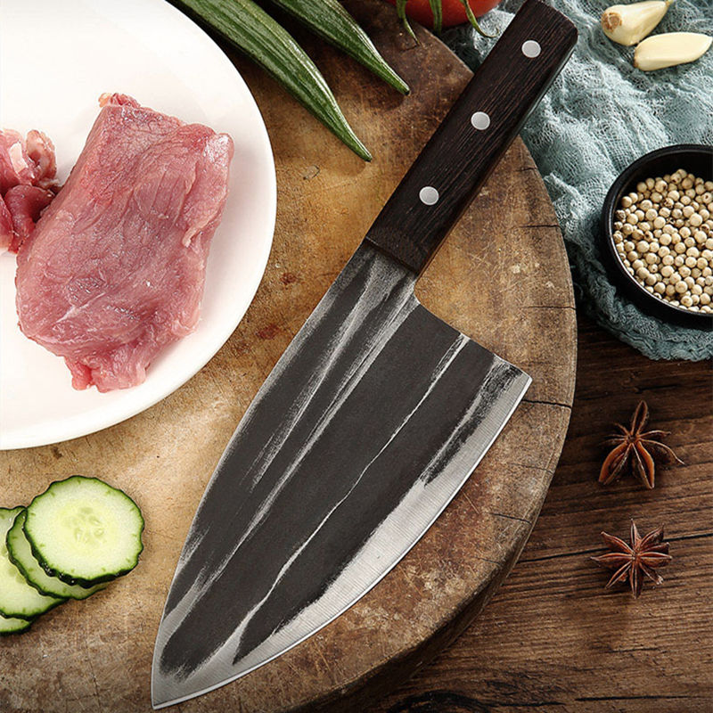 Rustic Cleaver Knife