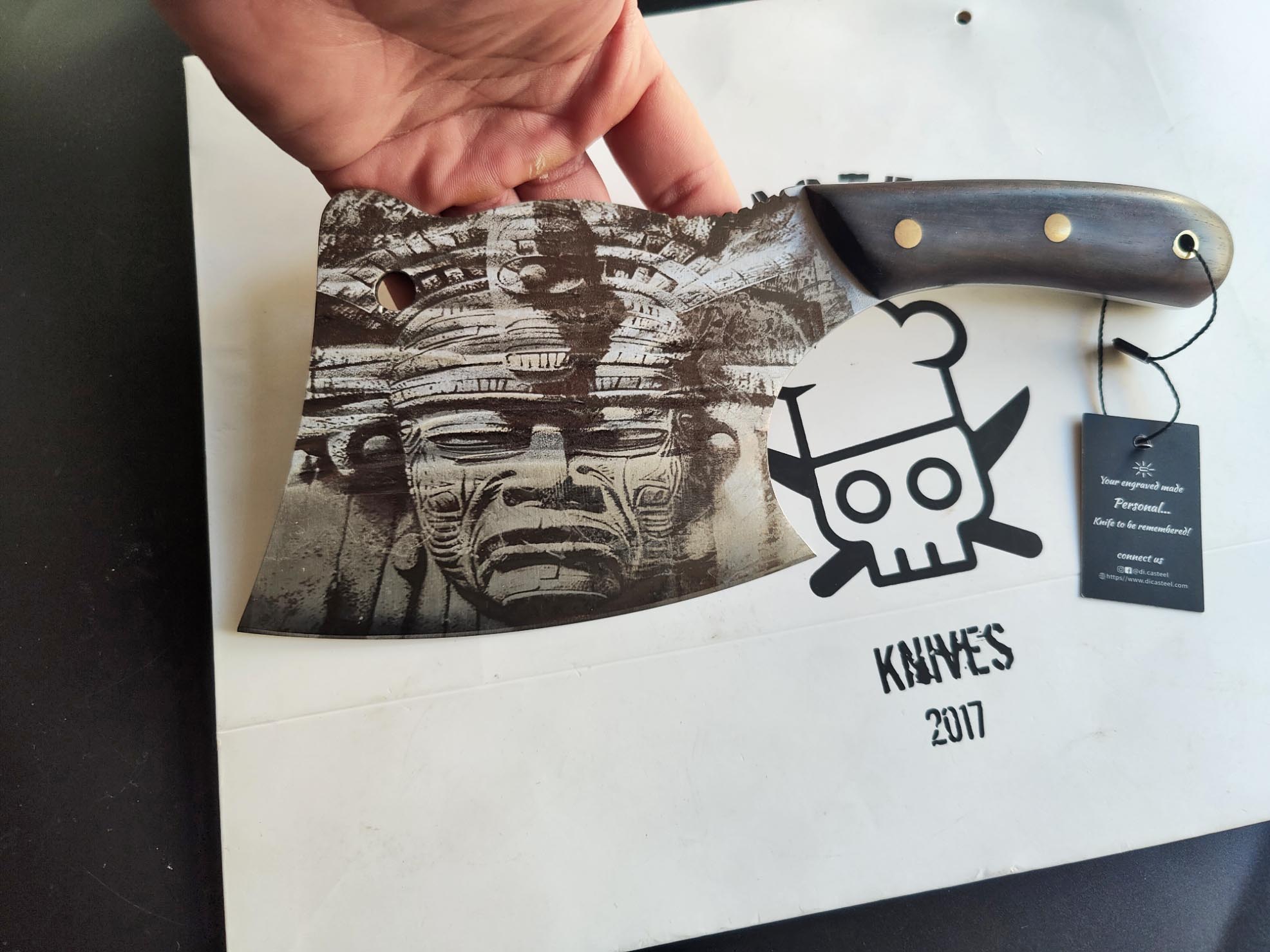 DC-150-Inca God Engraved