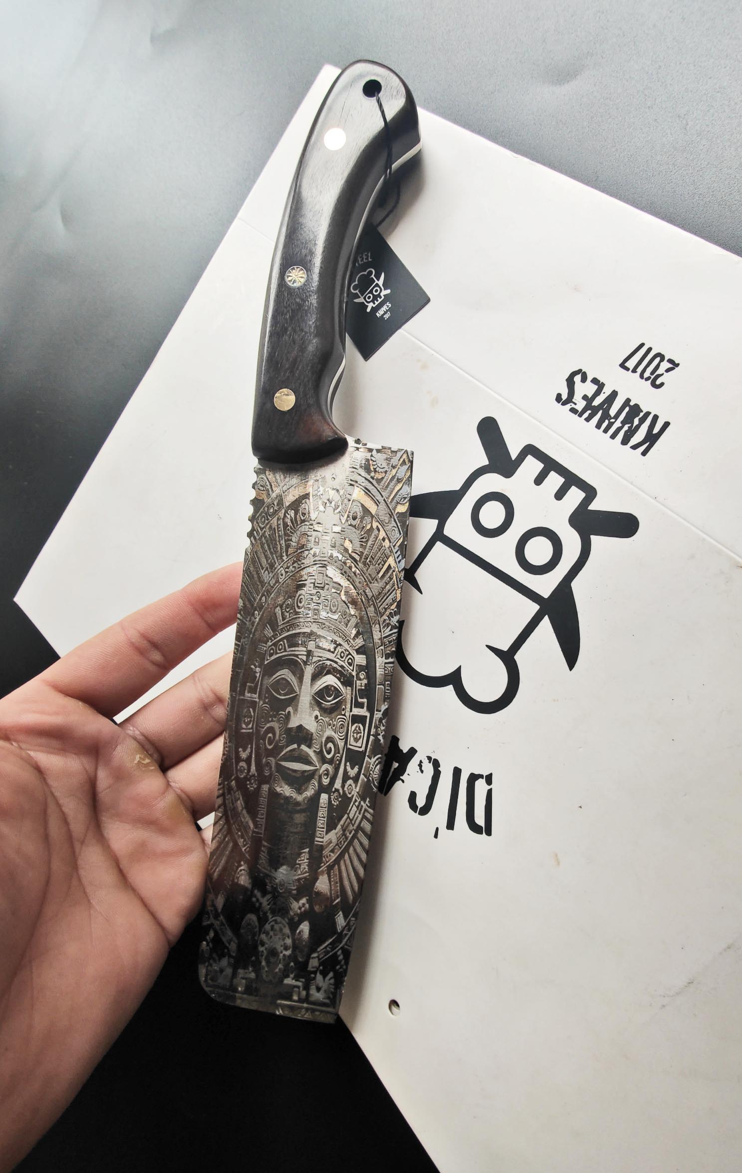 DC-172- Nakiri Knife 7inch