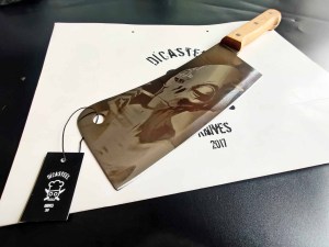 DC-041 Cleaver Knife E.T. Engraving - 0