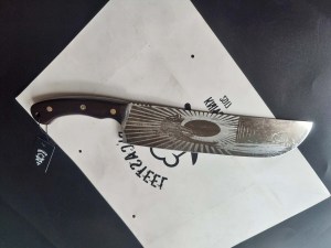 DC-174 Personalized Butcher Knife