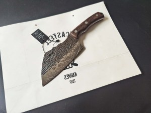 DC-141 Cleaver Knife Celts Three Engraving