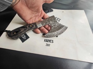 DC-017 Outdoor Mini Axe Calendar Aztec 3