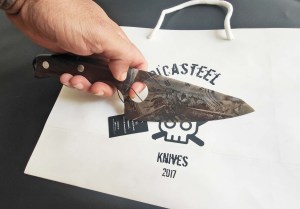 DC-166 Chopper Knife with Greek Mythology Engraving 2