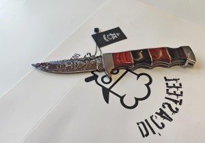 DCAVD-010 Top Pocket Knife God Inca Engraving 2